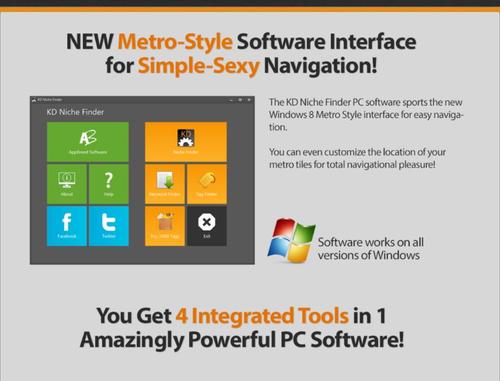Product picture KD NICHE FINDER Software - Uncover hidden Amazon Niches!