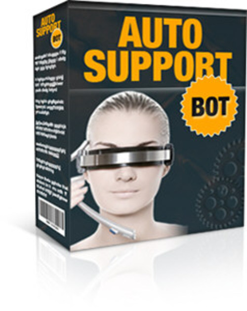 Product picture AUTO SUPPORT BOT - 24/7 Live Chat Support on Your Websites!